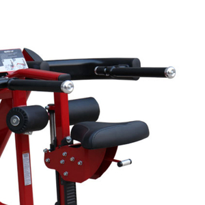Machine d'entraînement de force à charge de plaques Scool Gym Fitness, construction métallique sécurisée pour exercices de dips assis, <span class=keywords><strong>triceps</strong></span>/biceps - Product Image 5