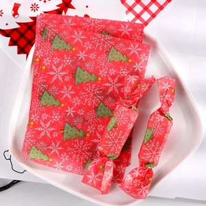 Emballage de bonbons de Noël Papier ciré <span class=keywords><strong>nougat</strong></span> Papier d'emballage de bonbons au caramel - Product Image 1