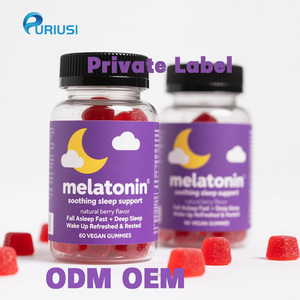 Oem ODM Melatonin Gummies tùy chỉnh nhãn hiệu riêng cho giấc ngủ hỗ trợ - Product Image 1