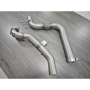 Contacto Tubo de escape de acero inoxidable para Ford Mustang <span class=keywords><strong>2</strong></span>,3 T Racing Downpipe - Product Image 6