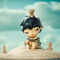 POPMART Ono Cuarta Generación Hirono Mime Caja Ciega Hecha A Mano Creative PVC Tide Play