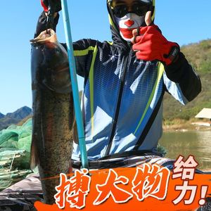 ครู <span class=keywords><strong>deng</strong></span> แนะนำ langjian Guanjun Carbon, เบ็ดตกปลากุ้งที่มีน้ำหนักเบาเป็นพิเศษแข็ง5นอตสำหรับปลาตัวใหญ่ - Product Image 3