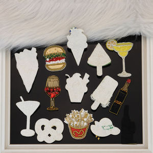 Tissu perlé 3D luxueux patchs de strass brodés 3D PVC pour vêtements sacs chapeaux accessoires vêtements appliqués à la mode - Product Image 6