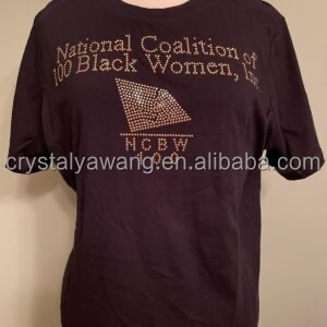 Bling WE ARE STRONG WOMEN NCBW 100 Motivos de transferencia de diamantes de imitación de cristal para camisetas, Adhesivo de transferencia termoadhesivo de cristal dorado NC100BW - Product Image 5