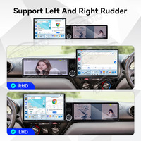 Layar Sentuh Android Baoshang 13.1+12.3 untuk Toyota RAV4 2003-2005, Pemutar Video, Radio, GPS Navigasi, Layar Radio Mobil