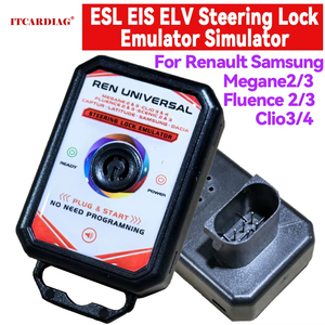 Emulador/<span class=keywords><strong>Simulador</strong></span> de Bloqueo de Dirección ESL EIS ELV para Renault Megane, Clio, Fluence, Scenic, Captur, Latitude, Dacia, Samsung con Voz - Product Image 1