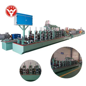 Automatic easy operation installation erw pipe making machine pipe mill machine