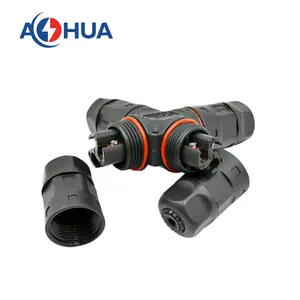 AOHUA M20 3 PIN X Тип IP67 кабель сплиттер водонепроницаемый 4-полосная представляет наиболее продаваемые наборы винтовых