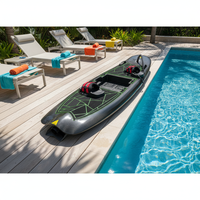 Planche de surf électrique légère en fibre de carbone pour parc aquatique, design Efoil avec moteur et batterie, adaptée aux débutants et aux professionnels