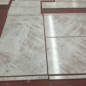 Sang trọng màu hồng pha lê quartzit tấm ROSA cristallo đá tự nhiên gạch nhà bếp Countertop phòng tắm Vanity tường nhà bếp đá - Product Image 5