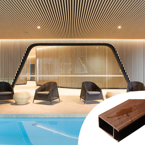 Stirp עץ תקרת מתאים את פרויקט בית ספר קל משקל WPC תקרת - Product Image 5