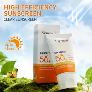 2024 Hot Selling Factory Wholesale 50g 4 Season Sunscreen SPF 50 PA Uva Uvb Long Lasting Waterproof For Outdoor