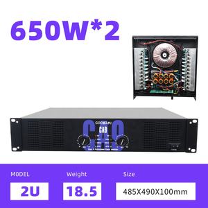 <span class=keywords><strong>CA</strong></span> Professioneller Leistungsverstärker CA2 CA4 CA6 CA9 2U Verstärker Sound Craft Verstärker 2 Kanäle Stabiler Amp für Musikalische Darbietungen - Product Image 2