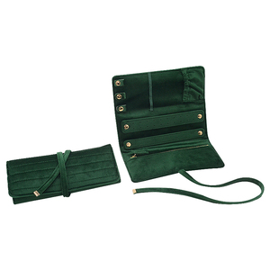 Custodia di lusso con Logo alto personalizzato custodia per gioielli in velluto scamosciato, contenitore per gioielli, - Product Image 5