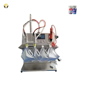 FillinMachine 2 doypack filling machine Liquid filling machine Carrot juice filling machine accurate measurement