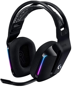 Auriculares inalámbricos <span class=keywords><strong>Logitech</strong></span> G733 RGB de alta calidad 2025, auriculares ligeros, auriculares para juegos Lightspeed - Product Image 1