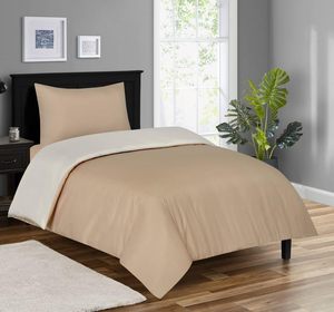 Ensemble de literie bio de luxe personnalisable, style moderne minimaliste, housse de couette texturée pour la maison et l'hôtel - Product Image 1
