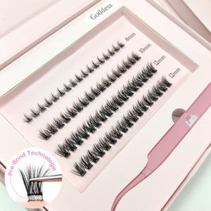 Nuevas Pestañas Autoadhesivas al por Mayor, Extensiones de Pestañas sin Pegamento, Resistentes al Agua y de Larga Duración, Pestañas en Racimo - Product Image 1