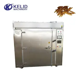 Industrial Commercial Microwave Tenebrio Drying Machine Edible Worm Tray Type Dehydrator Black Soldier Fly Microwave Dryer