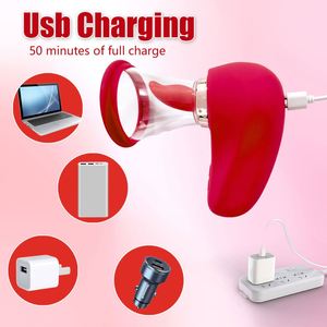 Neue Erwachsenen-Sexspielzeuge Leckvibrator mit Intelligenter Digitalanzeige Klitoris-Massagegerät für Paare G-Punkt-<span class=keywords><strong>Vibrator</strong></span> - Product Image 5
