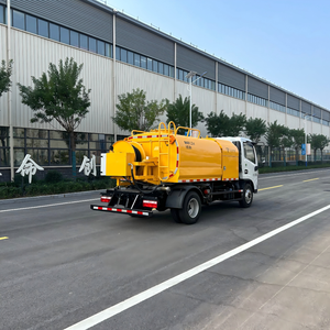 Véhicule multifonctionnel d'aspiration des eaux usées à 4*2 roues motrices-efficace pour le nettoyage des boues d'épuration, le dragage des tuyaux et l'assainissement urbain - Product Image 4