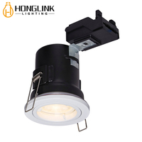 Norme BRITANNIQUE Inclinable GU10 Downlight Évalué Par Feu Encastré Ignifuge Downlight