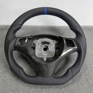 Volante de Cuero Personalizado en Oferta para <span class=keywords><strong>BMW</strong></span> Serie 3, Serie 2, X3, E39, E60, M5, E61, E81, E82, E83, E87, E89, E90, E91, E92, E93, E70, E71 - Product Image 6