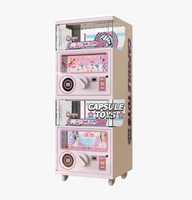 Distributeur de jouets en capsules sur le thème des animaux de la forêt pour centre commercial et aire de jeux pour enfants