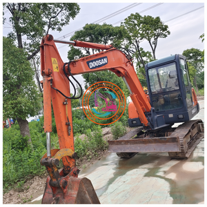 DH60-7 Doosan coréen DX60 DX60LC Mini pelle d'occasion 6 tonnes Doosan DH60-7 en parfait conditionConcessions de prix - Product Image 1
