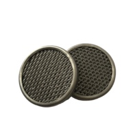 304 Filter Disc Kawat Baja Tahan Karat Tepi Rapat, Anyaman Polos, Permukaan Diperlakukan dengan Layanan Pemotongan dan Pengelasan