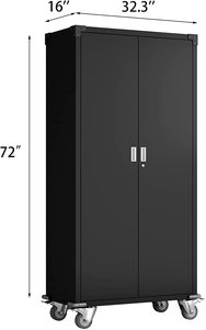 Armario de Metal para uso Industrial, armario de almacenamiento <span class=keywords><strong>Vintage</strong></span> para garaje, venta al por mayor - Product Image 3