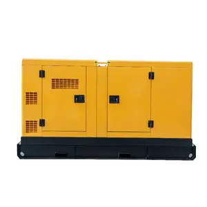 Generator diesel sunyi kecil 20kW 50kW 80kW 100kW 200kW dengan Cumins percings Weichai mesin Daya