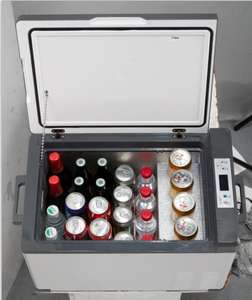 Réfrigérateur à compresseur CA CC à double zone Réfrigérateur portable pour camping-car avec congélateur en bas Garages Hôtels Batterie électrique - Product Image 4