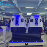 La plus nouvelle chaise d'oeufs de VR nouvelle capsule spatiale d'amusement simulation de jeu d'espace extra-atmosphérique 2 sièges simulateur de croisière 9D VR capsule spatiale