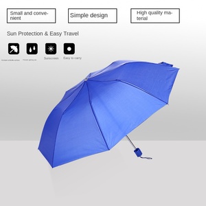 Paraguas Plegable Clásico de Poliéster Reforzado Manual YLF ALT, Proveedor de Paraguas Promocionales Personalizados de Color Sólido, Regalo al por Mayor - Product Image 2