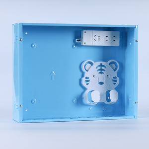 Caja de Distribución de Red Doméstica para Multimedia, Instalación Empotrada, Cubierta de Plástico, Base de Metal, Caja de Distribución ABS - Product Image 3