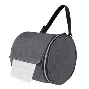 Porte-serviettes en papier portable, sac à papier toilette résistant à l'eau - Product Image 1