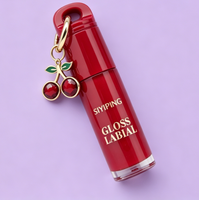 Vente en gros de gloss à lèvres en forme de cerise SIYIPING, longue tenue, hydratant, non collant, rouge à lèvres liquide, maquillage