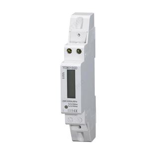 Điện phân tích 1P duy nhất giai đoạn 230V Din Rail DIGI 30A LCD năng lượng màn hình kWh Watt giờ năng lượng mét - Product Image 1