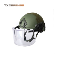 Casque tactique de sécurité PE/Aramide à coupe haute pour entraînement, avec système Wendy, protection de la tête, prix usine, idéal pour les achats multiples.