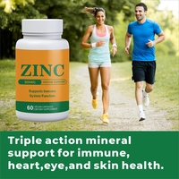 Comprimés de Zinc Picolinate OEM Non-OGM, Comprimés de Zinc Picolinate pour le Bien-être Familial, Complément Alimentaire en Capsules