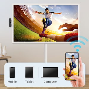 Tablette <span class=keywords><strong>la</strong></span> plus populaire de 24 27 32 pouces à écran tactile Smart <span class=keywords><strong>TV</strong></span> Display <span class=keywords><strong>Mobile</strong></span> Portable Touch Screen Smart <span class=keywords><strong>TV</strong></span> On Wheels - Product Image 5