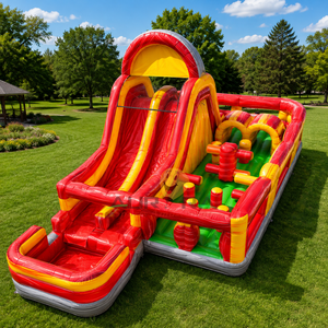 Circuito <span class=keywords><strong>de</strong></span> Obstáculos Inflable <span class=keywords><strong>para</strong></span> Niños, Juegos Deportivos al Aire Libre, Circuito <span class=keywords><strong>de</strong></span> Obstáculos Inflable <span class=keywords><strong>para</strong></span> Fiestas - Product Image 1