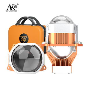 ไฟหน้าโปรเจคเตอร์แบบ Biled LED ขนาด 3 <span class=keywords><strong>นิ</strong></span>้ว รุ่น AKE F30 55W 15000LM รองรับหลอด H4 H7 9006 เลนส์ 3 <span class=keywords><strong>นิ</strong></span>้ว แบบปรับแต่งได้ - Product Image 1