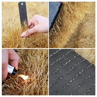 Plante décorative artificielle de toit de chaume pour les espaces de vie extérieurs