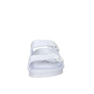 Valleverde Women's <b>Slides</b> White 39 Low Heel 2.5 Cm Comfortable <b>Slip</b>-On Shoes - Product Image 3