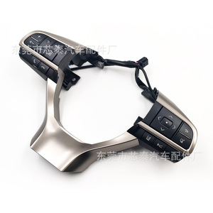 Boutons de volant de voiture pour Lexus LX570, alliage d'aluminium argenté, régulateur de vitesse multifonction - Product Image 2