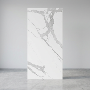 Bianco Staturio Venato 800x1600mm High Gloss Porcelain Floor And <b>Wall</b> Tiles White Marble Design 80x160cm - Product Image 4