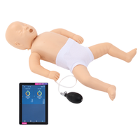 Mannequin de simulation de réanimation cardio-pulmonaire avancée pour nourrissons - Version sans fil - Modèle d'enseignement médical et de sauvetage d'urgence