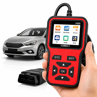 Escáner de Diagnóstico Automotriz Universal V500 OBD2 con Pantalla, Lector de Códigos de Error del Motor para Vehículos